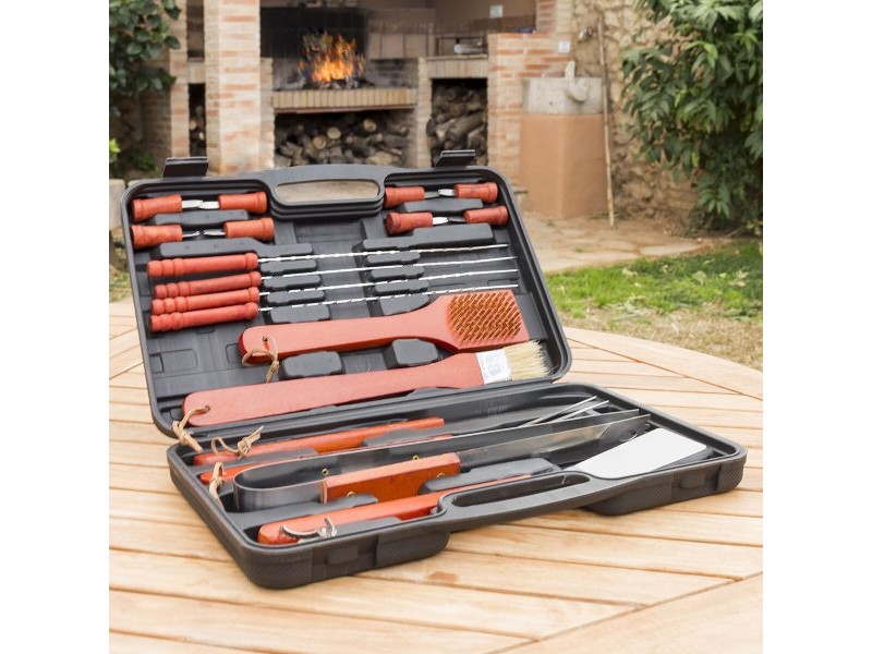 Барбекю Куфарче Barbecase InnovaGoods 18 Части