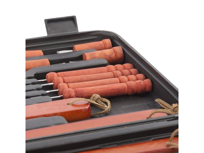 Барбекю Куфарче Barbecase InnovaGoods 18 Части