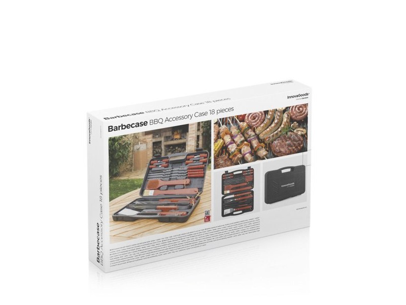 Барбекю Куфарче Barbecase InnovaGoods 18 Части