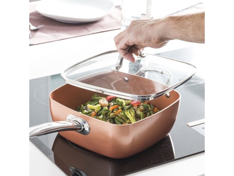 Комплект Многофункционален Тиган 5 в 1 Copper Coppans InnovaGoods 4 Части