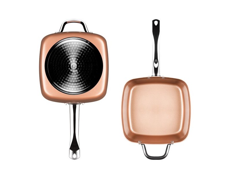 Комплект Многофункционален Тиган 5 в 1 Copper Coppans InnovaGoods 4 Части