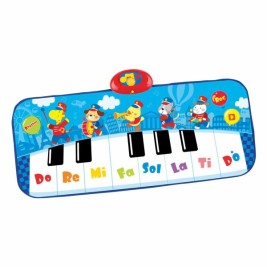Играчка пиано Winfun 90 x 0,5 x 38 cm Син Животни (6 броя)