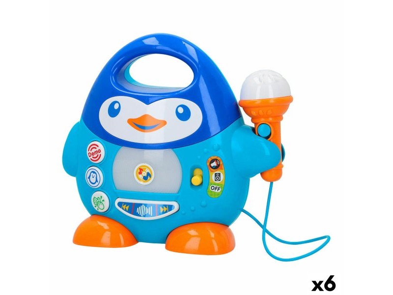 Mикрофон Караоке Winfun Пингвин 6 броя