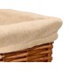 Комплект кошове Kipit полиестер плетена ракита Плат 50 % памук 39 x 16 x 30 cm 3 Части