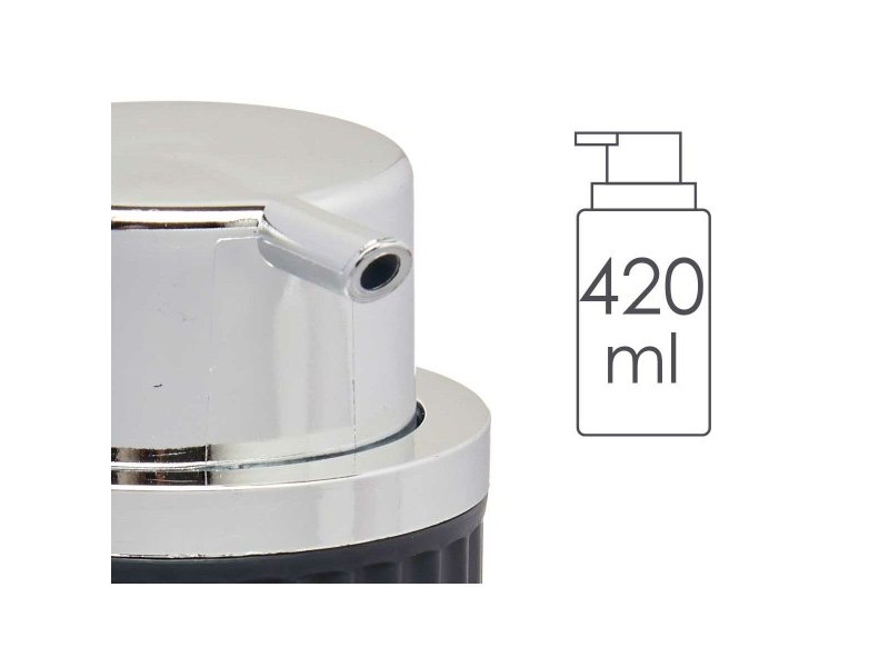 Дозатор за Сапун Berilo Антрацит Пластмаса 420 ml 7 x 14,5 x 8,5 cm (16 броя)