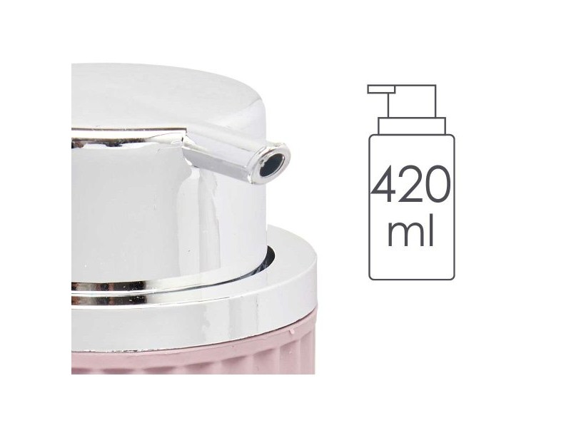 Дозатор за Сапун Berilo Розов Пластмаса 420 ml 7 x 14,5 x 8,5 cm (16 броя)