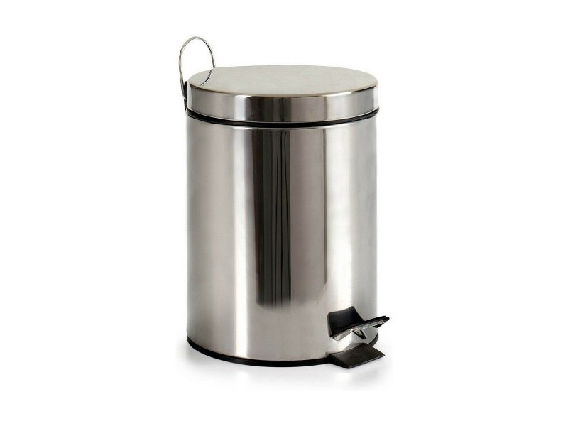 Кошче с педал Berilo Сребрист Неръждаема стомана Пластмаса 5 L (4 броя)