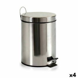 Кошче с педал Berilo Сребрист Неръждаема стомана Пластмаса 5 L (4 броя)