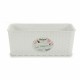 Саксия Stefanplast Бял Пластмаса 13 x 11 x 28,5 cm 29 x 11 x 12,5 cm (12 броя)