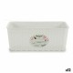 Саксия Stefanplast Бял Пластмаса 13 x 11 x 28,5 cm 29 x 11 x 12,5 cm (12 броя)