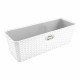 Саксия Stefanplast Бял Пластмаса 13 x 11 x 28,5 cm 29 x 11 x 12,5 cm (12 броя)