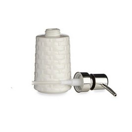 Дозатор за Сапун Berilo Бял Сребрист Керамика 150 ml (6 броя)