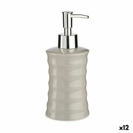 Дозатор за Сапун Berilo Сив Метал Керамика Вълни 260 ml (12 броя)