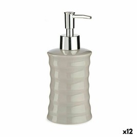 Дозатор за Сапун Berilo Сив Метал Керамика Вълни 260 ml (12 броя)