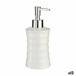 Дозатор за Сапун Berilo Бял Метал Керамика Вълни 260 ml (12 броя)