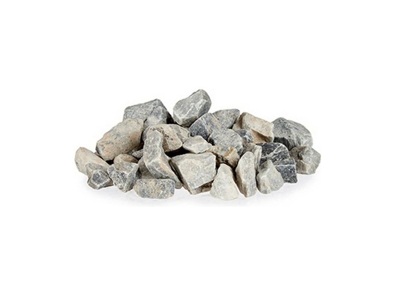 Декоративни Камъни Ibergarden Светло сив 3 Kg (4 броя)