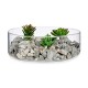 Декоративни Камъни Ibergarden Светло сив 3 Kg (4 броя)