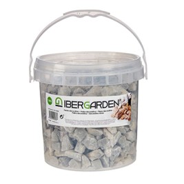 Декоративни Камъни Ibergarden Светло сив 3 Kg (4 броя)
