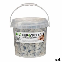 Декоративни Камъни Ibergarden Светло сив 3 Kg (4 броя)