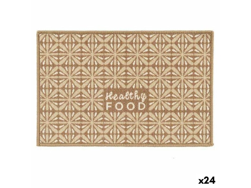 Килим Kinvara Healthy Food Бежов 40 x 1 x 60 cm 40 x 0,05 x 60 cm (24 броя)
