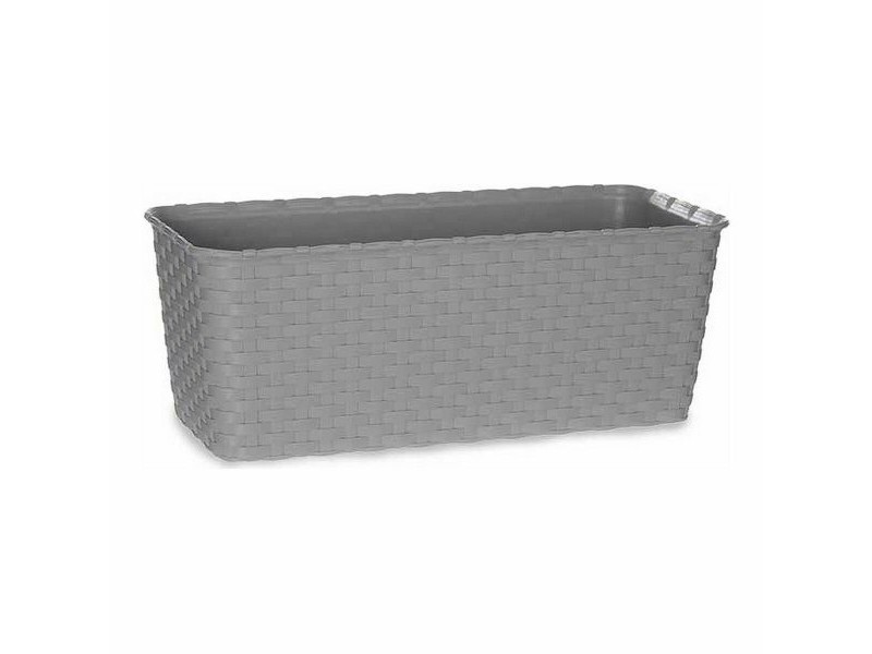 Саксия Stefanplast Сив Пластмаса 13 x 11 x 29 cm (12 броя) Саксия Stefanplast Сив Пластмаса 13 x 11 x 29 cm (12 броя)