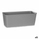 Саксия Stefanplast Сив Пластмаса 13 x 11 x 29 cm (12 броя)