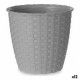 Саксия Stefanplast Сив Пластмаса 14 x 13 x 14 cm (12 броя)