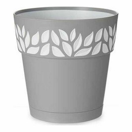 Саксия за самостоятелно поливане Stefanplast Бял Сив Пластмаса 15 x 15 x 15 cm (12 броя)