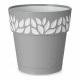 Саксия за самостоятелно поливане Stefanplast Бял Сив Пластмаса 15 x 15 x 15 cm (12 броя)