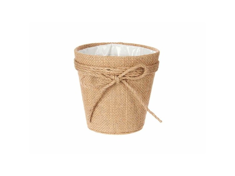 Саксия Ibergarden Кафяв Плат Въже Пластмаса Ласо 14 x 12,5 x 14 cm 12,5 x 12 x 12,5 cm 14 x 13 x 15 cm (24 броя)