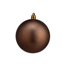 Комплект Коледни Топки Krist+ Кафяв Пластмаса Ø 8 cm (24 броя)