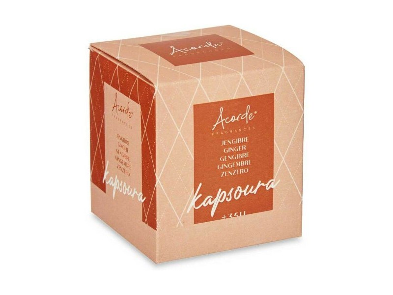 Ароматизирана Свещ Acorde Джинджифил 120 g (12 броя)