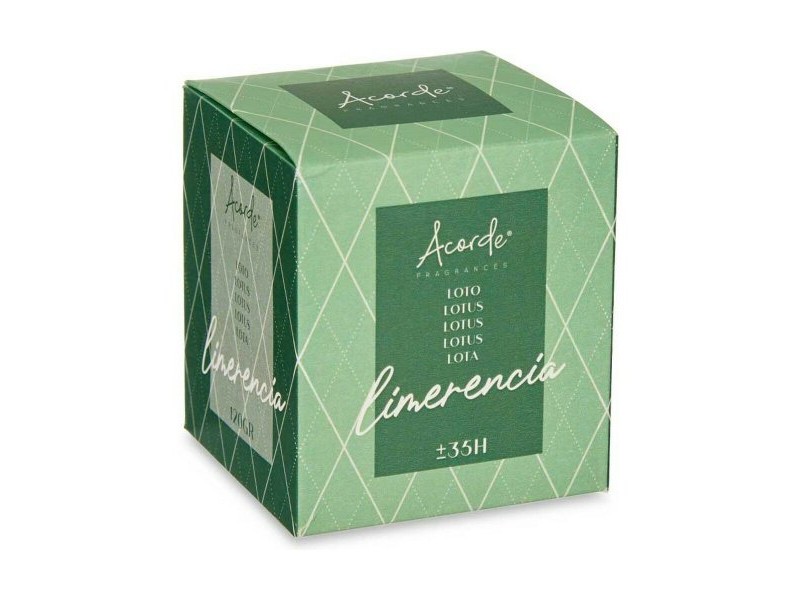 Ароматизирана Свещ Acorde цвят на лотус 120 g (12 броя)