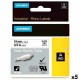 Комплект Термосвиваеми Тръби Rhino Dymo ID1-19 19 x 1,5 mm Черен Бял (5 броя)
