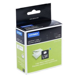 Етикети за принтер Dymo 500 Части 25 x 54 mm Бял Черен (6 броя)