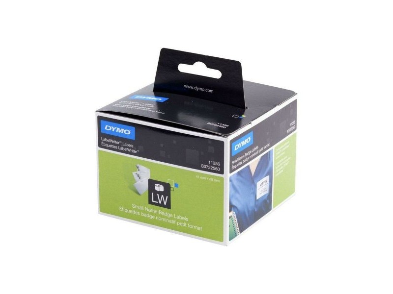 Етикети за принтер Dymo LW11356 89 x 41 mm Бял (6 броя)
