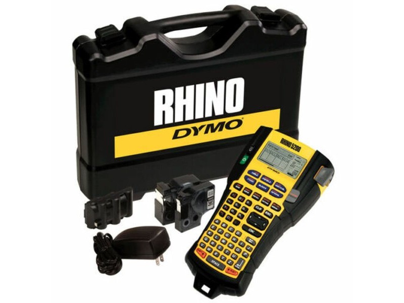 Преносим електрически уред за етикети Dymo Rhino 5200 Куфарче (3 броя)