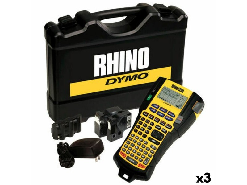 Преносим електрически уред за етикети Dymo Rhino 5200 Куфарче (3 броя)