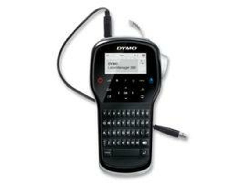 Електрически уред за етикети Dymo Labelmanager LM280 1,2 mm QWERTY Черен (6 броя)