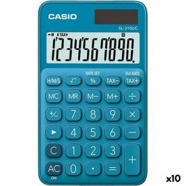 Калкулатор Casio SL-310UC Син (10 броя)