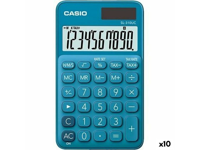 Калкулатор Casio SL-310UC Син (10 броя)