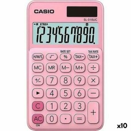 Калкулатор Casio SL-310UC Розов (10 броя)