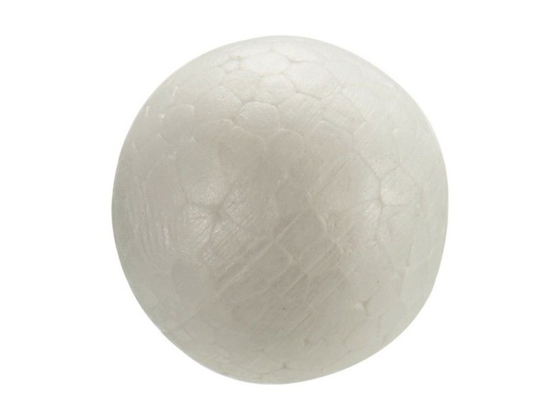 Занаятчийски Материал Pincello Топки полистирен Ø 2,5 cm Бял 12 броя