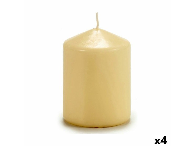Свещ Acorde Сметана 7 x 10 x 7 cm (4 броя)