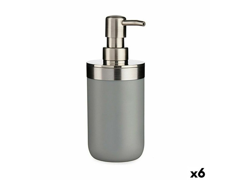 Дозатор за Сапун Berilo Сив Пластмаса 350 ml 8 x 17 x 9 cm (6 броя)