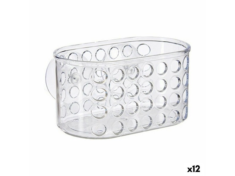 Подложка Органайзер за Вана Berilo Прозрачен PVC полистирен 15,8 x 8,5 x 8 cm (12 броя)