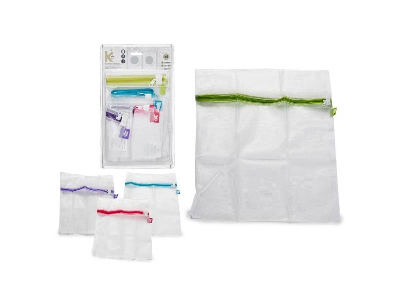 Торба за Пране Жълт Многоцветен Пластмаса 19 x 31 x 2,5 cm 19 x 31 x 4,5 cm 19 x 31,5 x 4,5 cm Перална машина (12 броя)