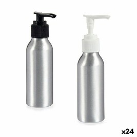 Дозатор за Сапун Berilo Сребрист Алуминий полипропилен 100 ml 4 x 13 x 5 cm 5 x 13 x 4 cm (24 броя)