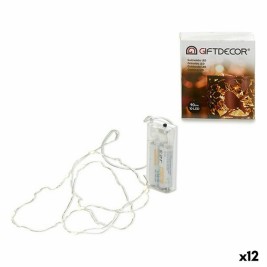 Гирлянда от LED Светлини Gift Decor Прозрачен 90 cm 7,5 x 2,2 x 8,5 cm (12 броя)