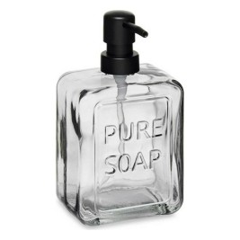 Дозатор за Сапун Berilo Pure Soap Черен Кристал Пластмаса 570 ml 10 x 18 x 6 cm (6 броя)